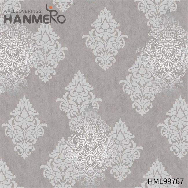 HANMERO PVC Gold Foil Exporter Embossing Geometric Modern Restaurants 1.06*15.6M wallpaper for kitchen walls