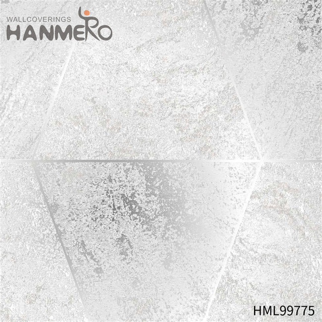 HANMERO Exporter PVC Gold Foil Geometric Embossing 1.06*15.6M home wallpaper price Modern Restaurants