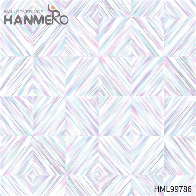 HANMERO Embossing Modern Restaurants 1.06*15.6M home wallpaper samples Geometric Exporter PVC Gold Foil