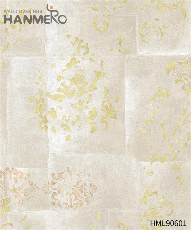 HANMERO wallpaper decoration for bedroom Seller Landscape Embossing Modern Bed Room 0.53*10M PVC