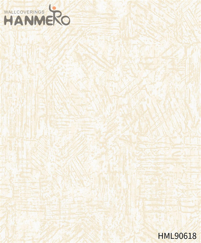 HANMERO wallpaper for home wall price Seller Landscape Embossing Modern Bed Room 0.53*10M PVC
