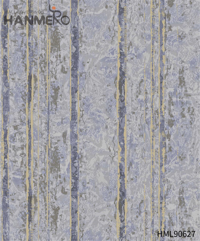 HANMERO interior wall wallpaper Seller Landscape Embossing Modern Bed Room 0.53*10M PVC