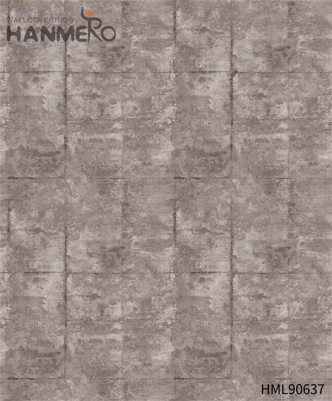 HANMERO contemporary black wallpaper Seller Landscape Embossing Modern Bed Room 0.53*10M PVC