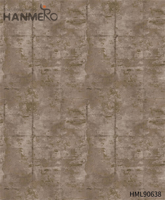 HANMERO Seller Bed Room 0.53*10M store wallpaper Modern PVC Landscape Embossing