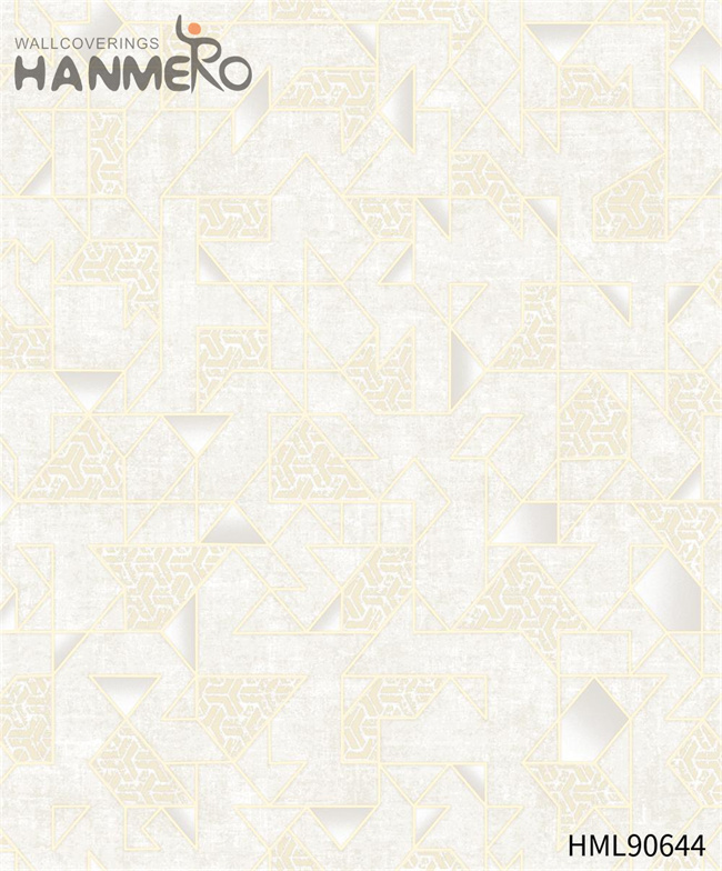 HANMERO Seller 0.53*10M wallpaper in house Embossing Modern Bed Room PVC Landscape