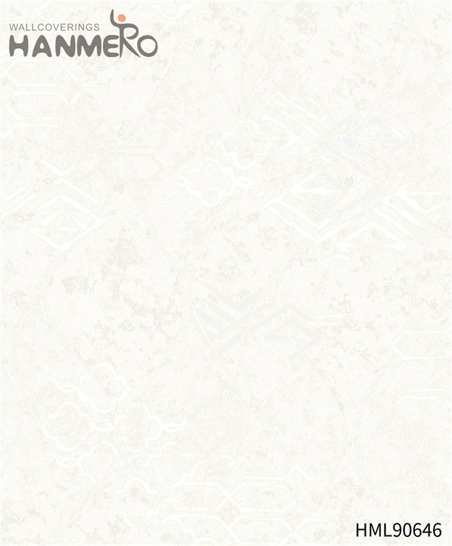 HANMERO Seller PVC Landscape Embossing Modern Bed Room 0.53*10M wallpaper cover