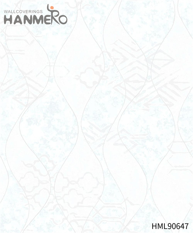 HANMERO PVC Landscape Seller Embossing Modern Bed Room 0.53*10M wallpaper decorating