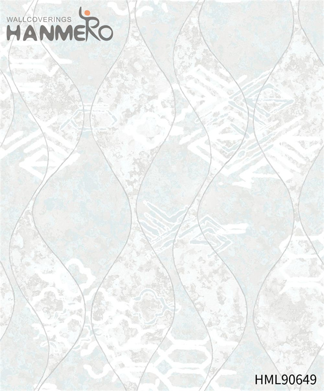 HANMERO PVC Seller Embossing Landscape Modern Bed Room 0.53*10M wallpaper online shop