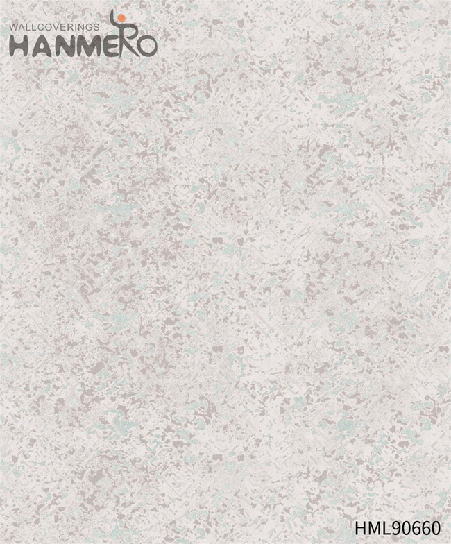 HANMERO Bed Room Seller Landscape Embossing Modern PVC 0.53*10M wallpaper website
