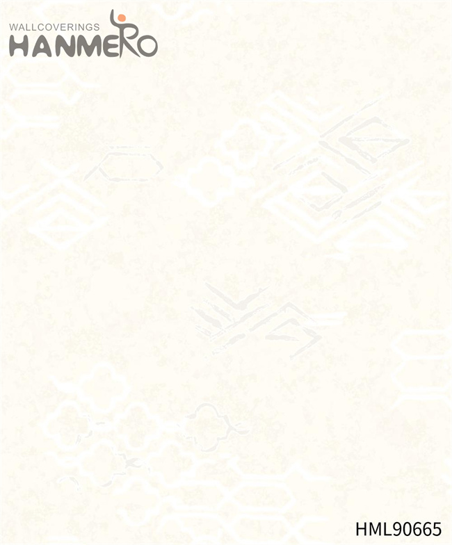 HANMERO PVC 0.53*10M Landscape Embossing Modern Bed Room Seller wallpaper for sale