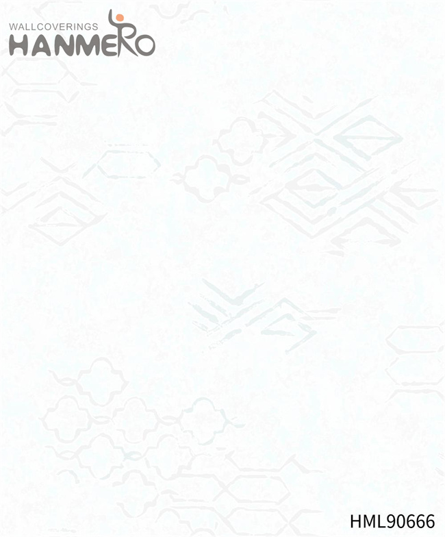 HANMERO 0.53*10M Seller Landscape Embossing Modern Bed Room PVC design wallpaper