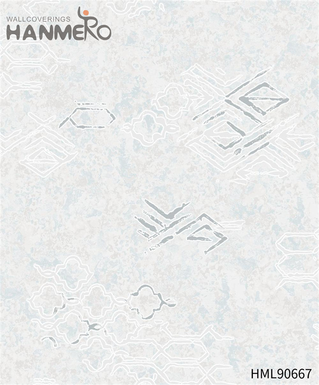 HANMERO PVC Seller Landscape Embossing Modern Bed Room baby wallpaper 0.53*10M