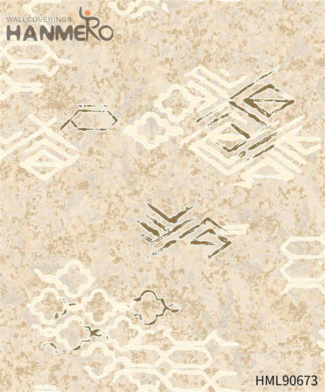 HANMERO love wallpaper Seller Landscape Embossing Modern Bed Room 0.53*10M PVC