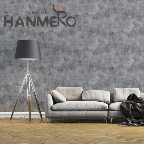 HANMERO PVC wallpaper pattern Solid Color Embossing Modern Home 0.53*10M New Design