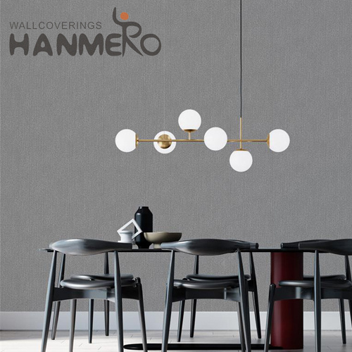 HANMERO PVC New Design Solid Color wallcoverings Modern Home 0.53*10M Embossing
