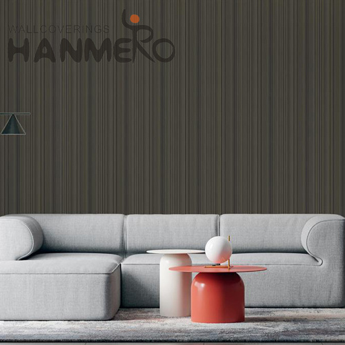 HANMERO PVC New Design Solid Color Embossing Modern Home wallcoverings wallpaper 0.53*10M