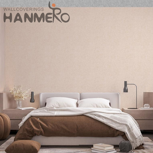 HANMERO Modern New Design Solid Color Embossing PVC Home 0.53*10M black wallpaper decor