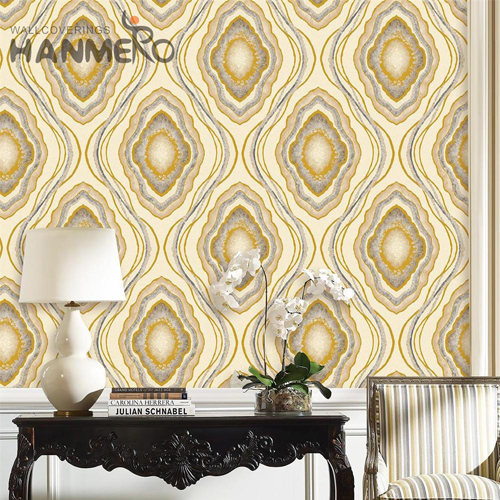 HANMERO PVC Specialized Geometric Embossing Classic 0.53M Kitchen wallpaper purchase