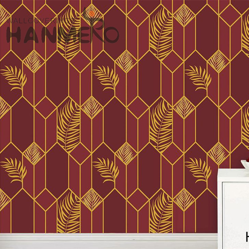HANMERO PVC Specialized Classic Embossing Geometric Kitchen 0.53M design of wallpaper for wall