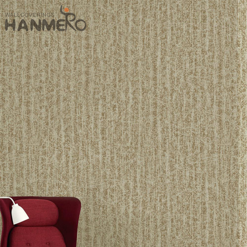 HANMERO 0.53M Durable Solid Color Embossing Modern Bed Room PVC paper wall decor