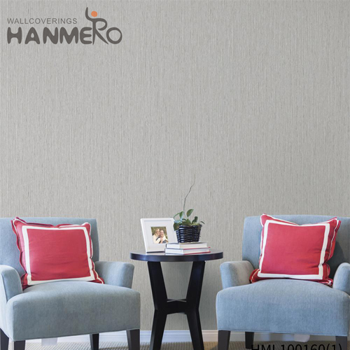 HANMERO Durable 0.53M best wallpapers Embossing Modern Bed Room PVC Solid Color