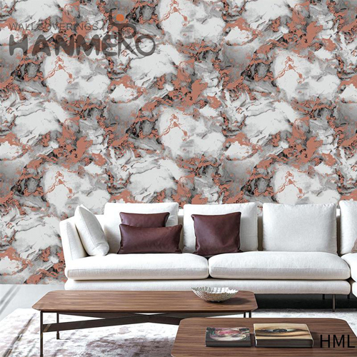 HANMERO TV Background 0.53M hanging wallpaper Embossing Modern Imaginative PVC Geometric