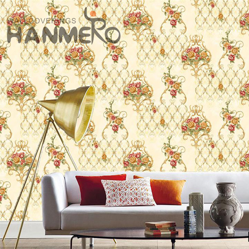 HANMERO Modern TV Background 0.53M designer wall papers Imaginative PVC Geometric Embossing