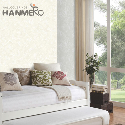 HANMERO PVC home wallpaper websites Landscape Embossing Modern Home Wall 0.53*10M Cheap