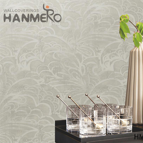 HANMERO PVC Cheap Landscape Embossing wallpaper for walls buy online Home Wall 0.53*10M Modern