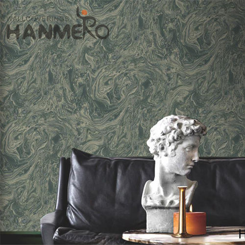 HANMERO 0.53*10M Cheap Landscape Embossing Modern Home Wall PVC room design wallpaper