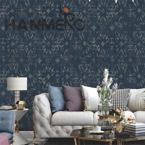 HANMERO PVC Removable Landscape Embossing Modern Cinemas 0.53*10M wallcovering