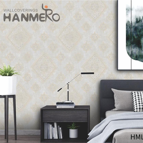 HANMERO PVC Removable imperial wallpaper Embossing Modern Cinemas 0.53*10M Landscape