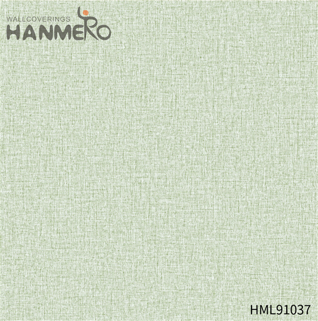 HANMERO PVC Durable Solid Color wallpaper for walls Modern Restaurants 0.53*10M Embossing