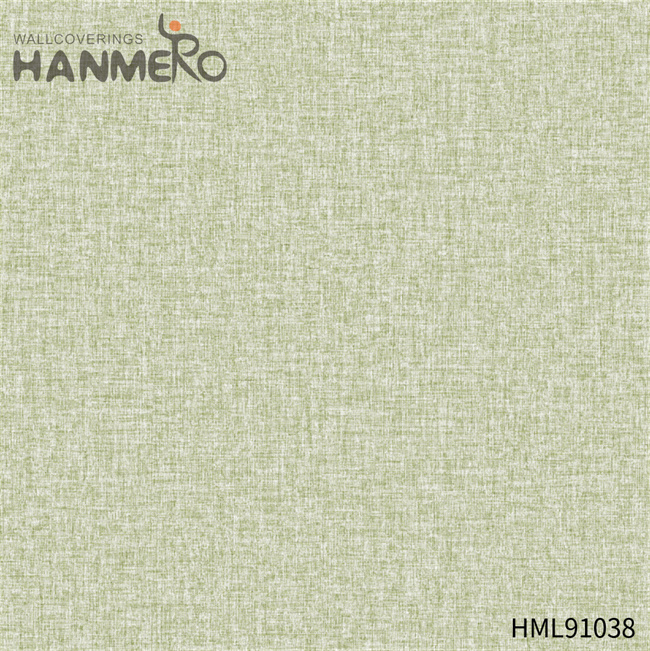 HANMERO PVC Durable Solid Color Embossing wall wallpaper Restaurants 0.53*10M Modern