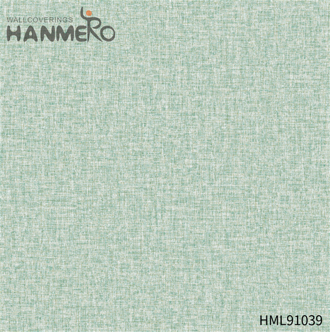 HANMERO PVC Durable Solid Color Embossing Modern cheap wallpaper 0.53*10M Restaurants