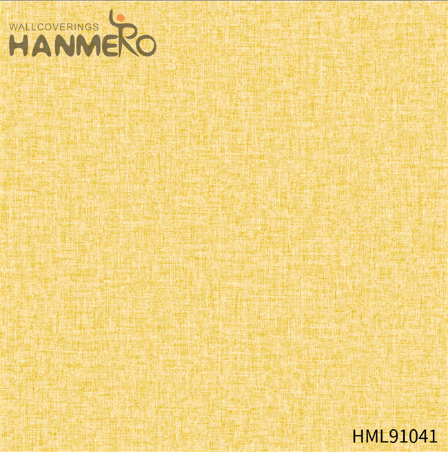 HANMERO 0.53*10M Durable Solid Color Embossing Modern Restaurants PVC wallpaper pattern