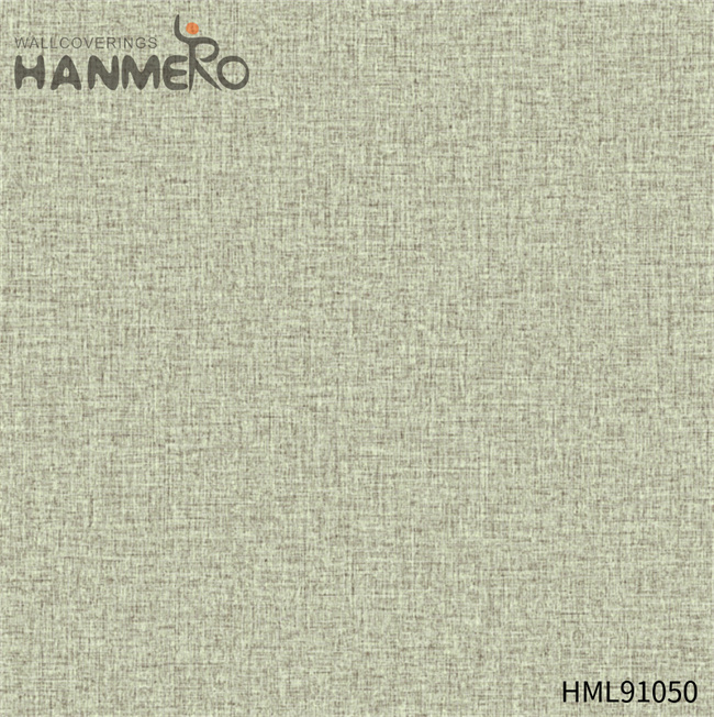 HANMERO PVC Durable Solid Color Restaurants Modern Embossing 0.53*10M bedroom wallpaper designs