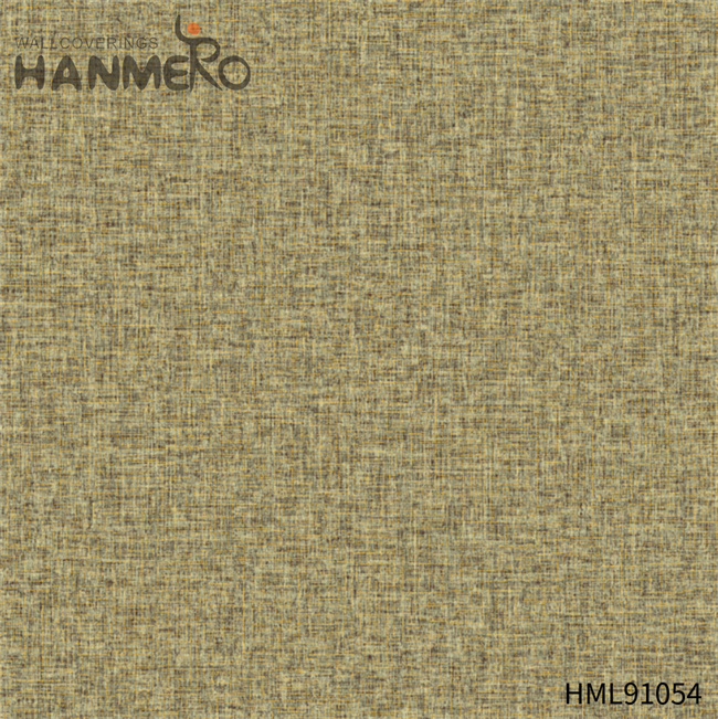 HANMERO PVC Durable Modern Embossing Solid Color Restaurants 0.53*10M wallpaper for bedroom walls