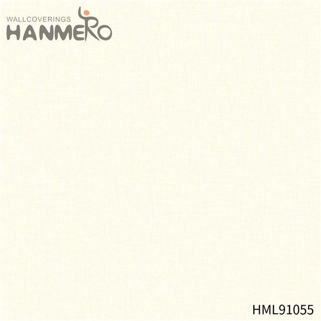 HANMERO PVC Durable Solid Color Modern Embossing Restaurants 0.53*10M contemporary wallpaper designs