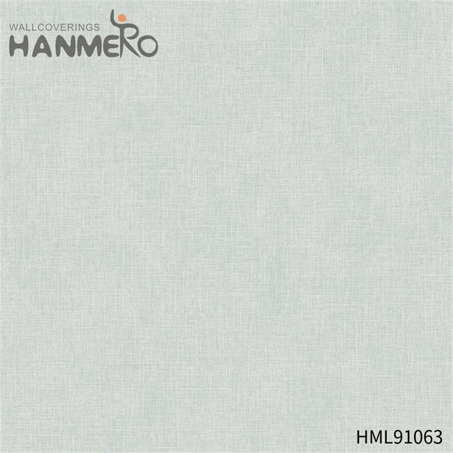 HANMERO wallpapers decorate walls Durable Solid Color Embossing Modern Restaurants 0.53*10M PVC