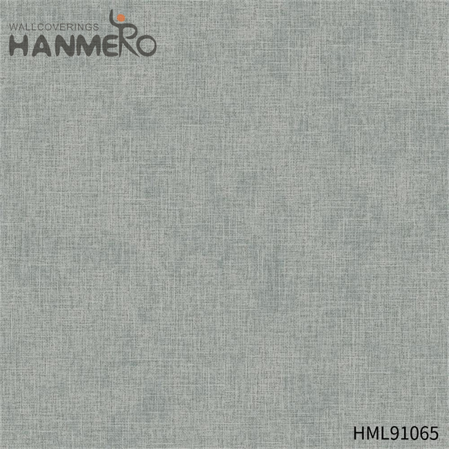 HANMERO decorative wallpaper for home Durable Solid Color Embossing Modern Restaurants 0.53*10M PVC