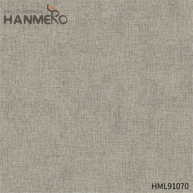HANMERO wallpaper shopping Durable Solid Color Embossing Modern Restaurants 0.53*10M PVC