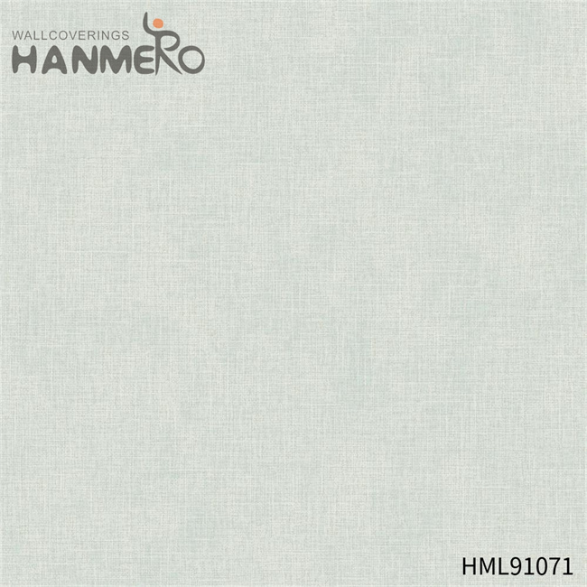 HANMERO wall murals online Durable Solid Color Embossing Modern Restaurants 0.53*10M PVC