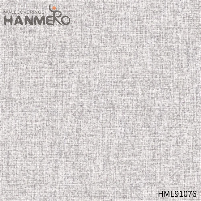 HANMERO Solid Color Embossing Durable PVC Modern Restaurants 0.53*10M temporary wallpaper sale