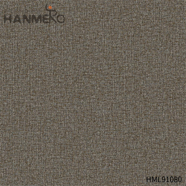 HANMERO Durable PVC Solid Color Modern Restaurants 0.53*10M wallpaper for walls decor Embossing