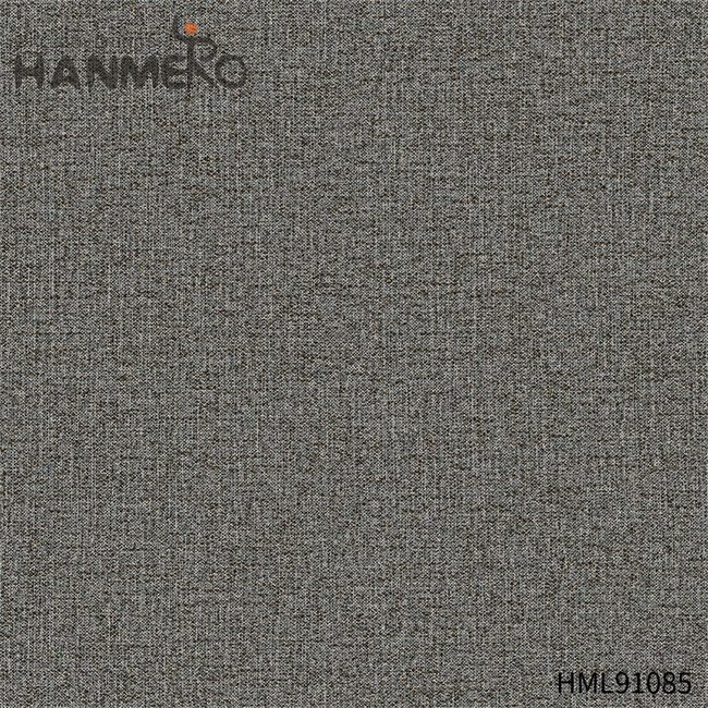 HANMERO PVC Durable Embossing Solid Color Modern Restaurants 0.53*10M elegant wallpaper