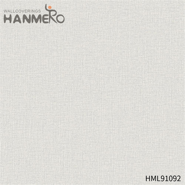 HANMERO Durable PVC Solid Color 0.53*10M wallpaper home design Restaurants Embossing Modern