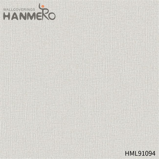 HANMERO Durable PVC Solid Color Embossing Modern 0.53*10M paper wall decor Restaurants