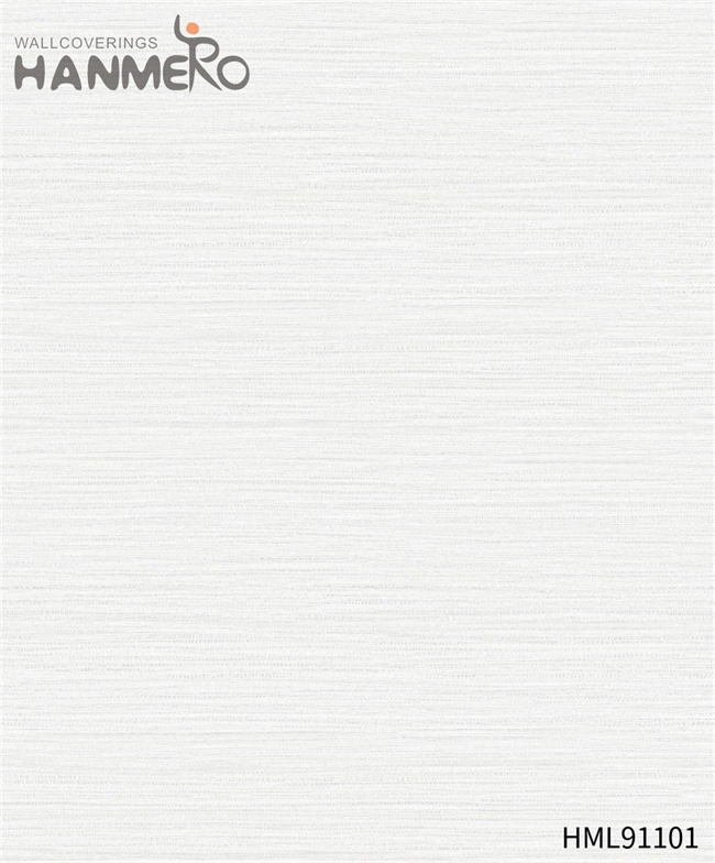 HANMERO wallpapers for the walls of house Durable Solid Color Embossing Modern Restaurants 0.53*10M PVC