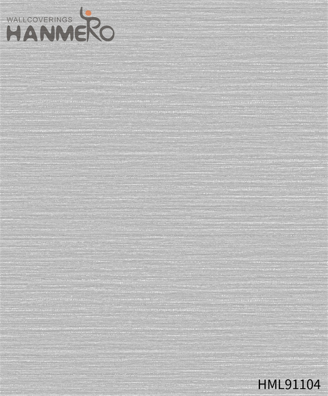 HANMERO wallpaper boarders Durable Solid Color Embossing Modern Restaurants 0.53*10M PVC